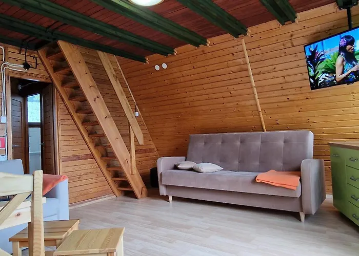 Lodge Pod Lasem Blisko Morza